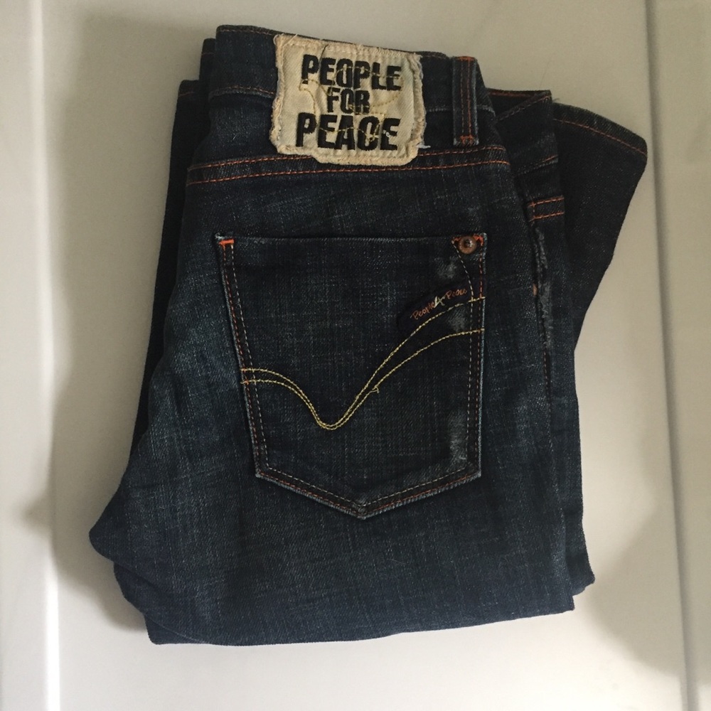 people for peace jeans